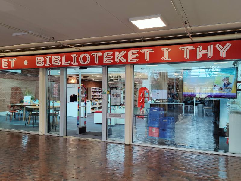 Facade Biblioteket i Hanstholm